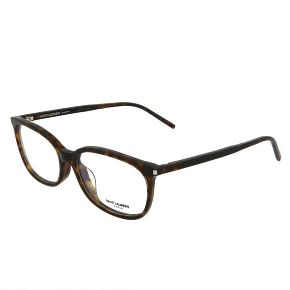 Saint Laurent Havana Square Eyeglasses! - Picture 1 of 4